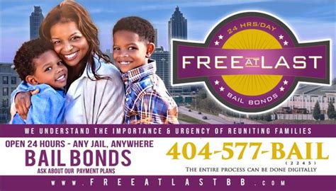 Free at Last Bail Bonds .